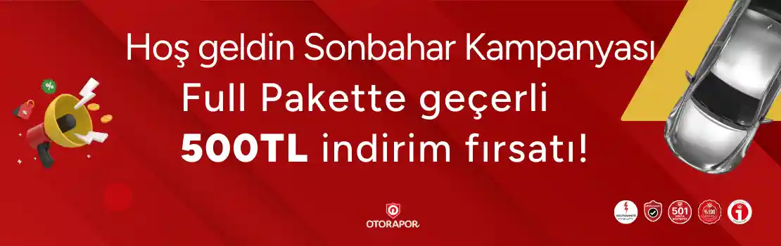 Hoş geldin Sonbahar Kampanyası